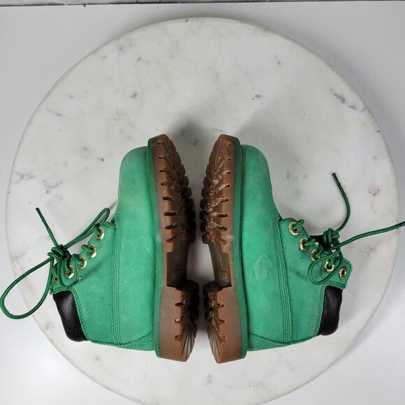 Timberland Limited Edition Boot Toddler 7 Celtics Kelly Green Classic Waterbuck - Picture 11 of 16